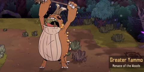Rotwood Boss Fight Yammo
