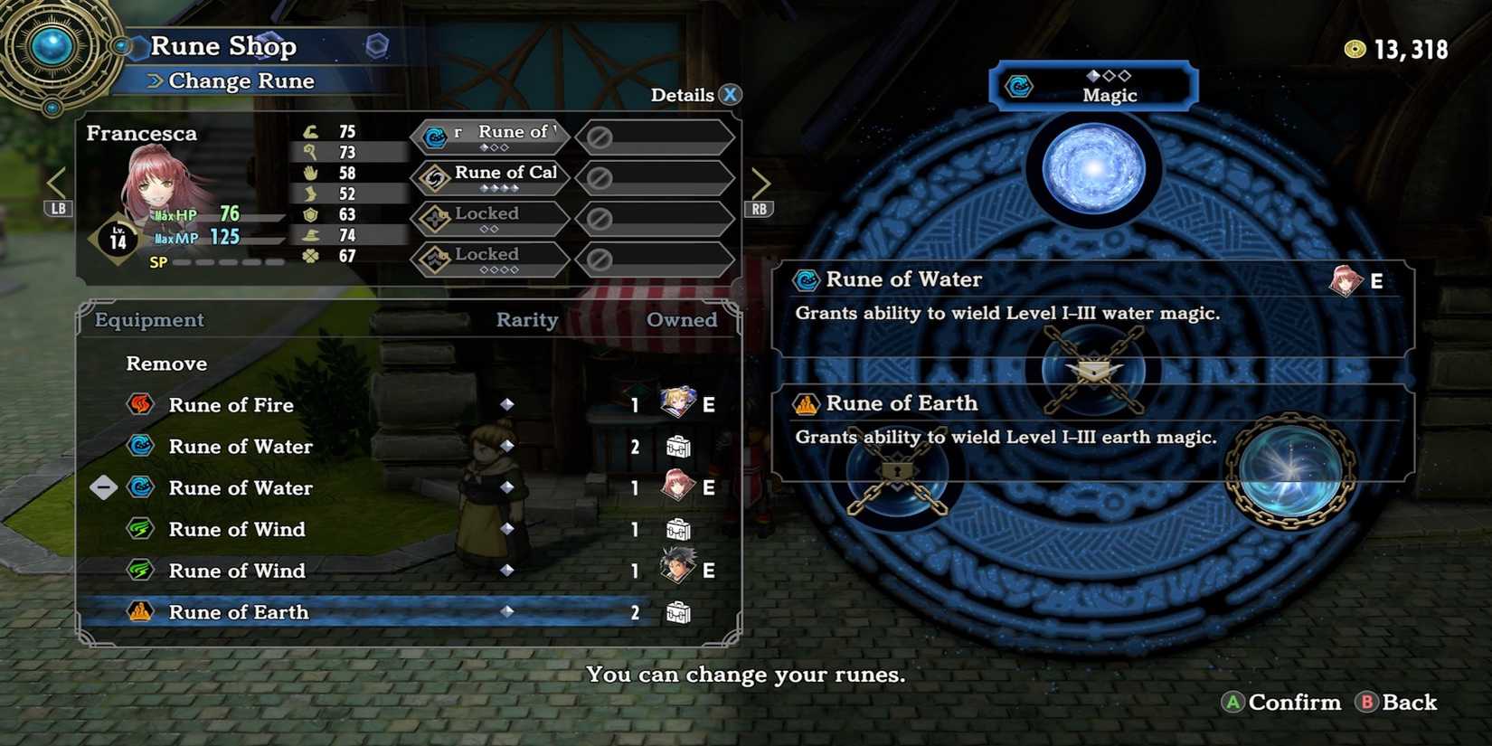 Rune Of Earth rune in Eiyuden Chronicle Hundred Heroes