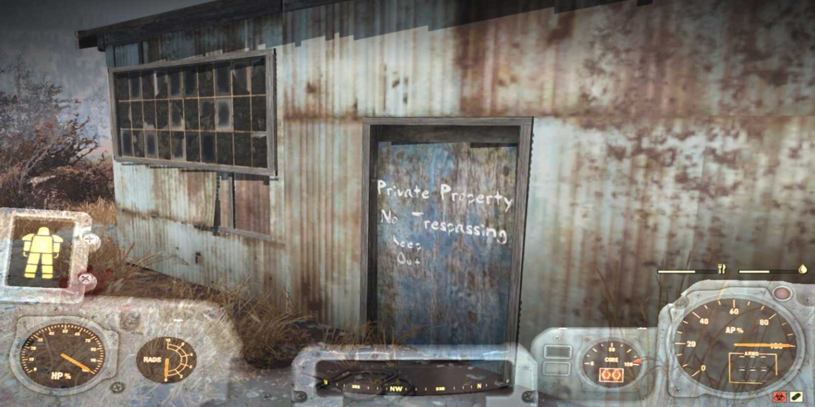 Finding the Saboteur's Hideout in Abandoned Bog Town Fallout 76