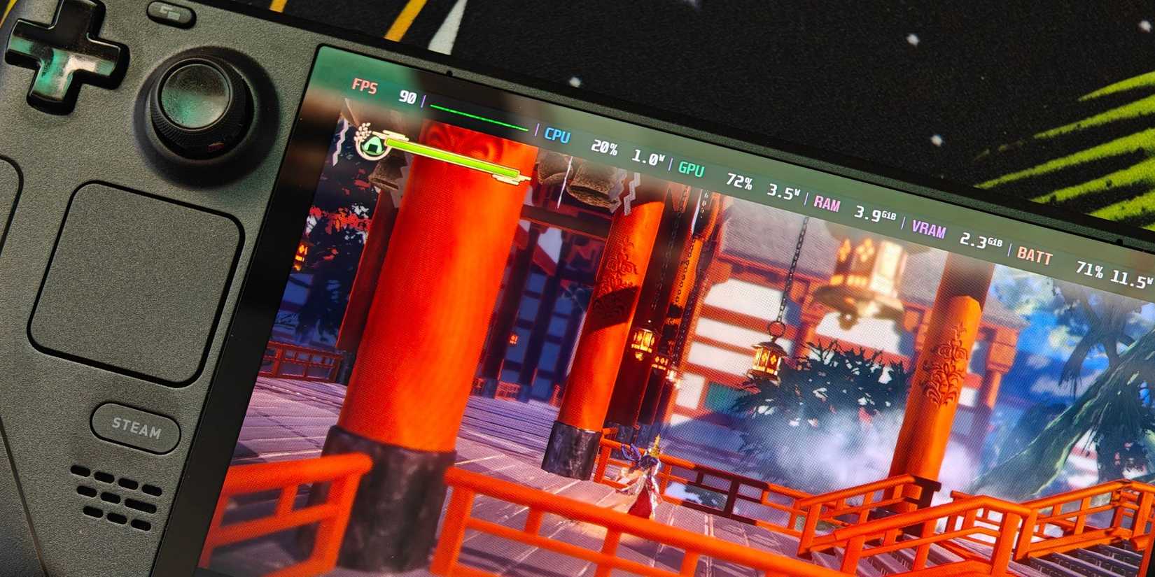 Sakuna Of Rice and Ruin Steam Deck OLED FPS