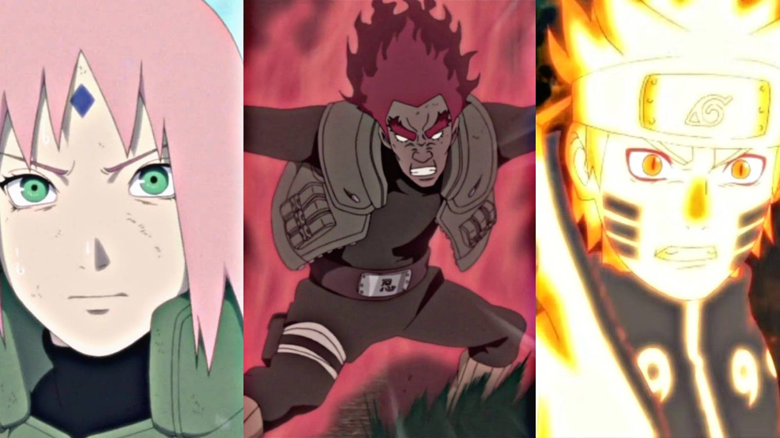 sakura might guy naruto uzumaki strongest ninja in 4th ninja war naruto