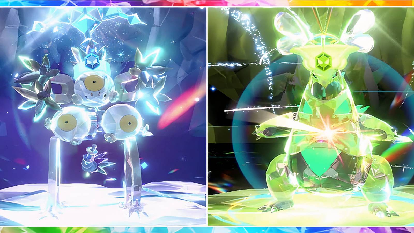 pokemon scarlet violet iron thorns sandy shocks tera raid