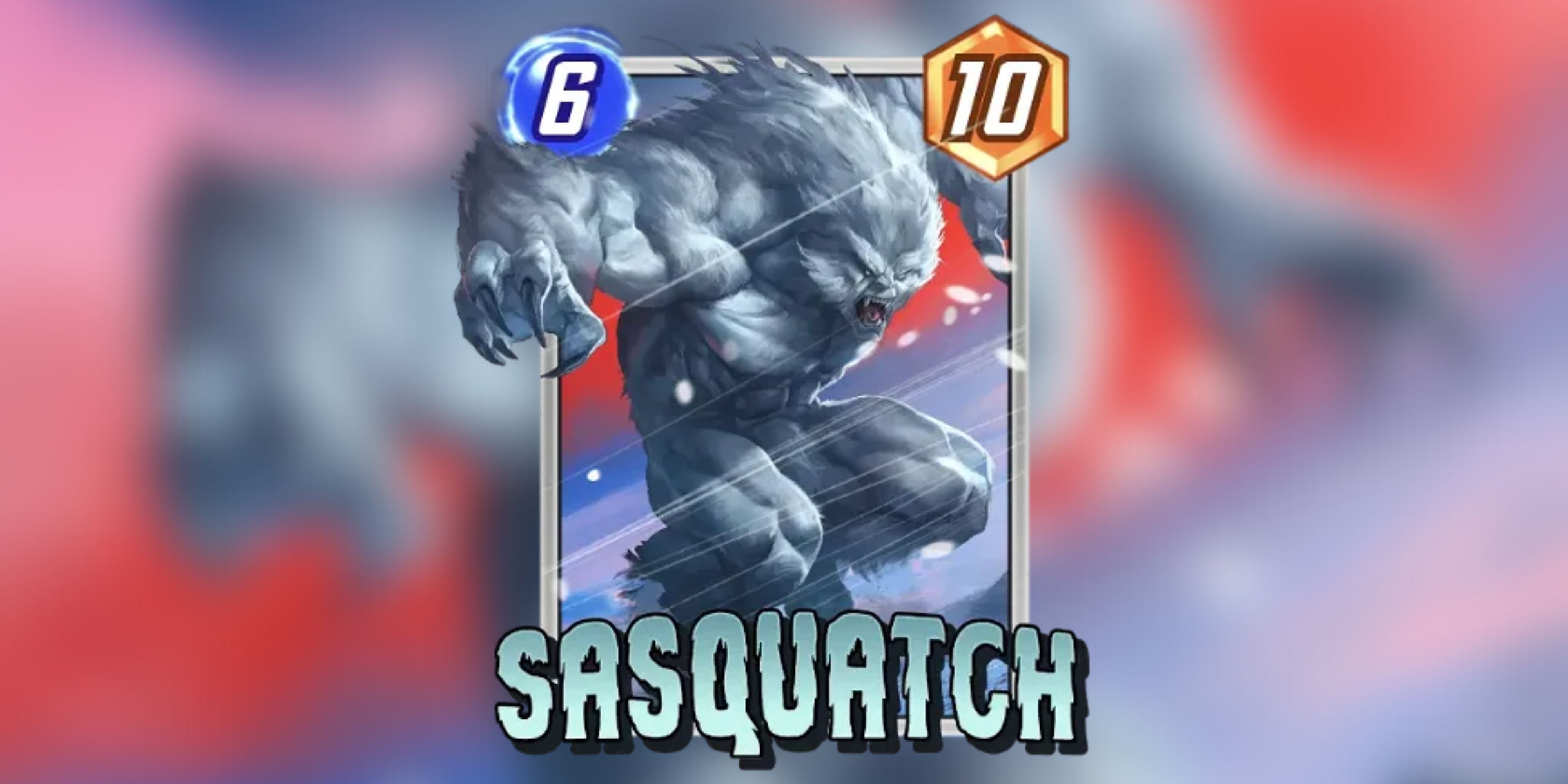 a variant of sasquatch in marvel snap