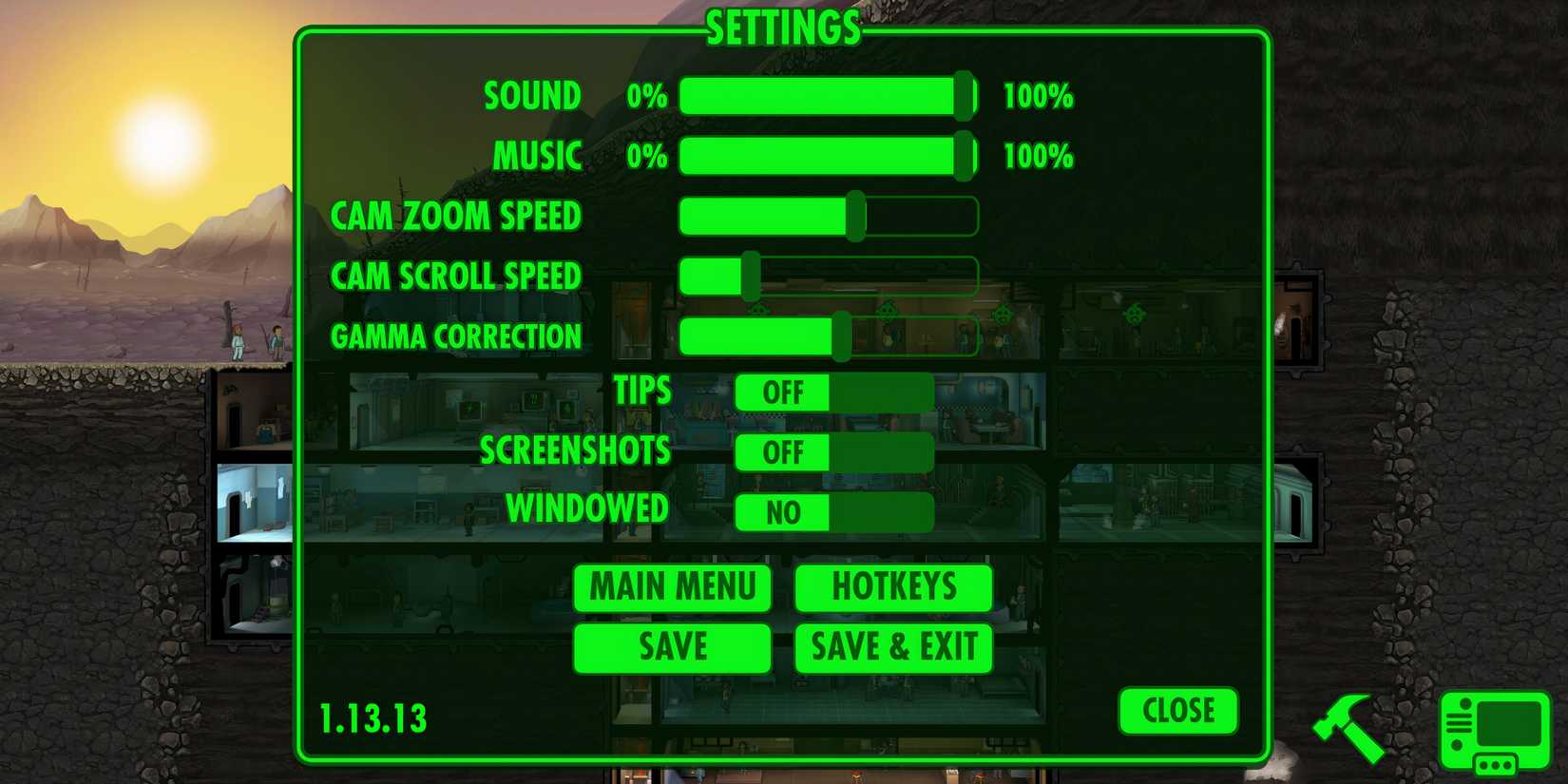 Save & Exit Fallout 76