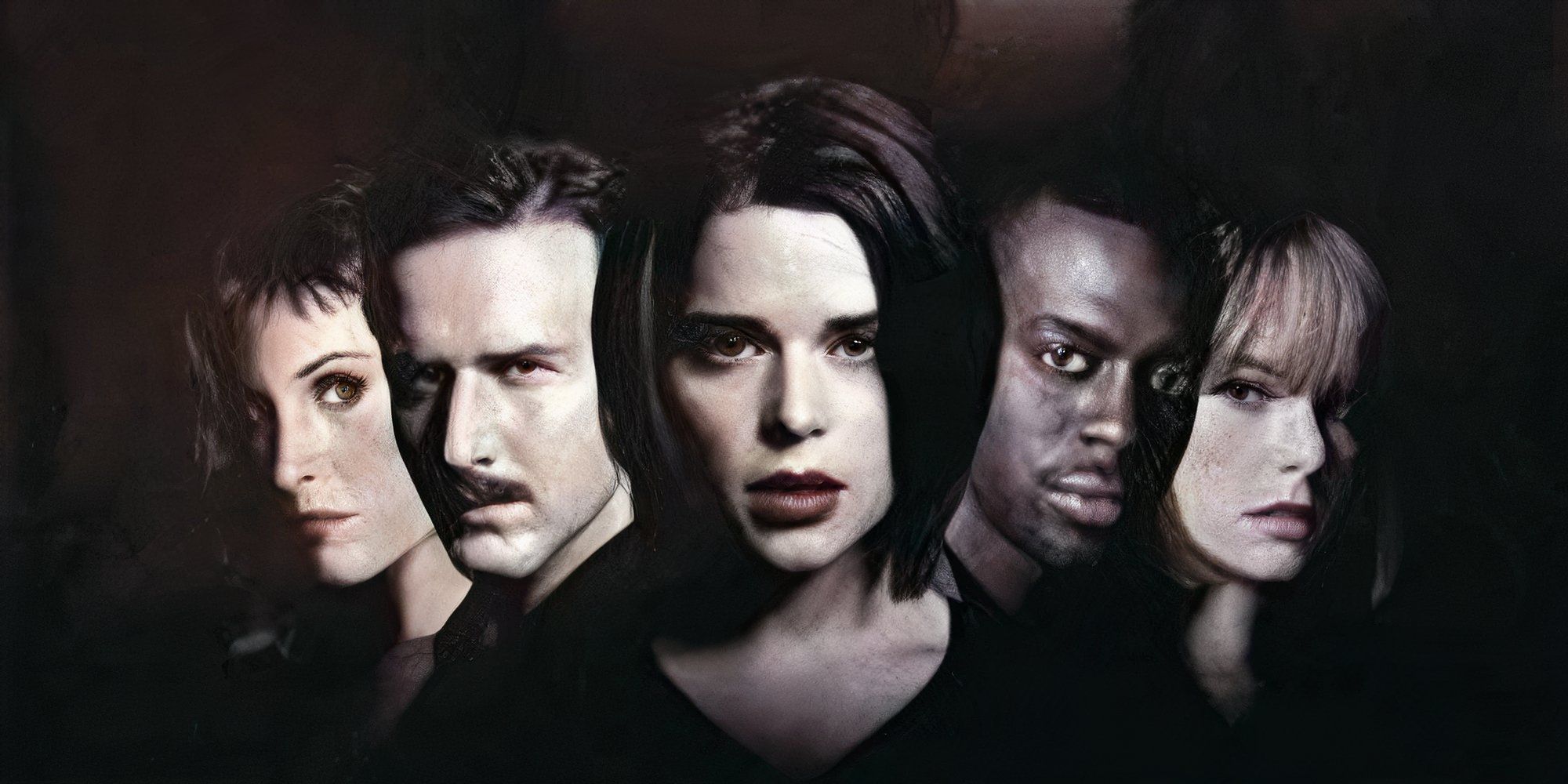 full cast on poster