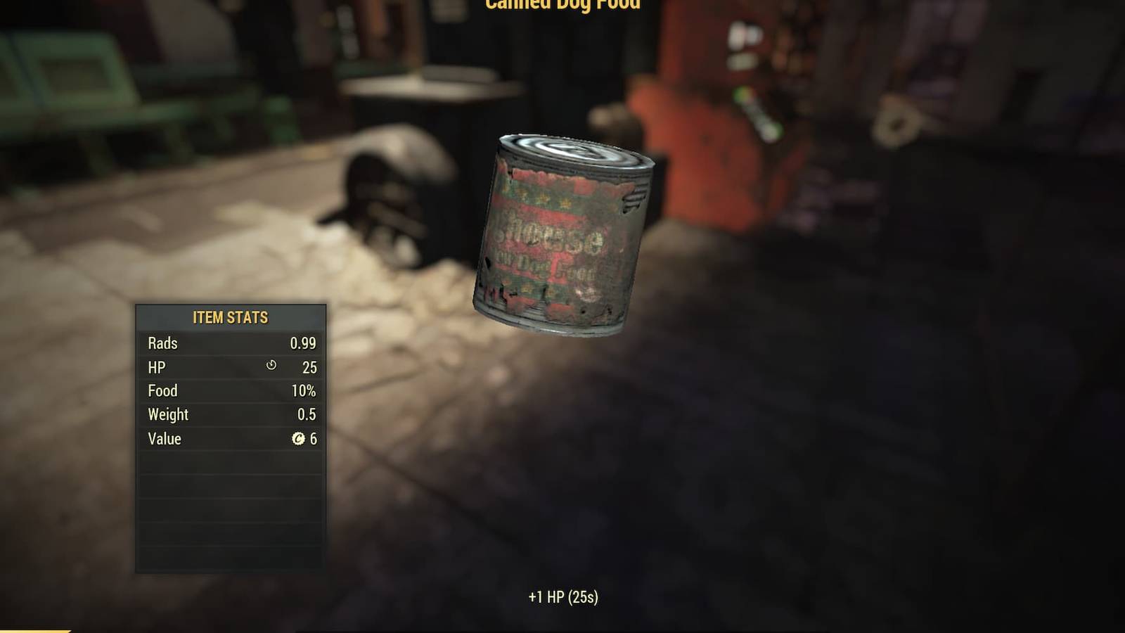 Canned Dog Food in Fallout 76