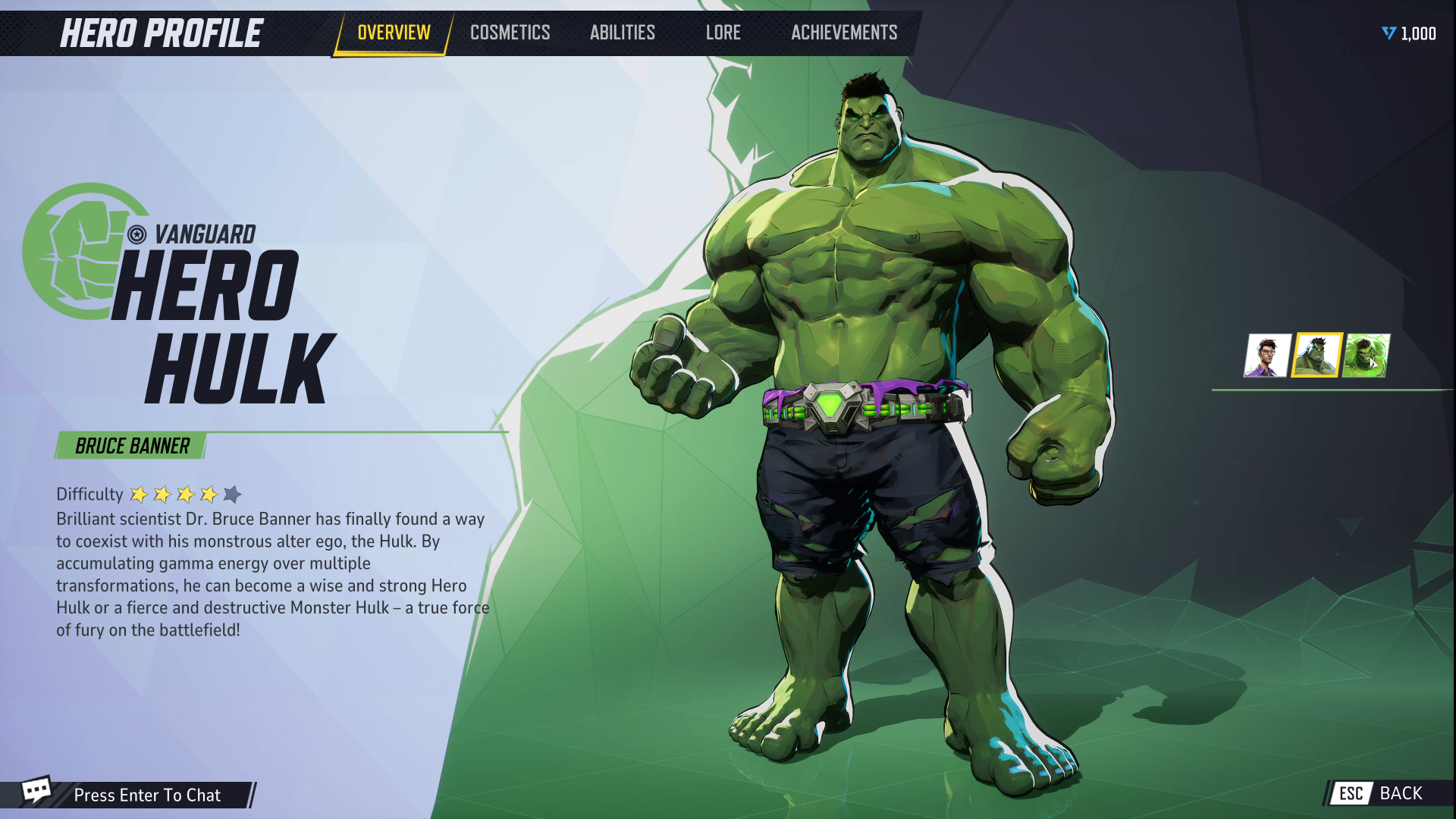 Marvel Rivals’ Hulk Treatment Makes a Puny Detail Go a Long Way