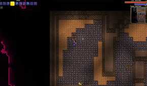 Pokemon Mt. Moon Recrated in Terraria