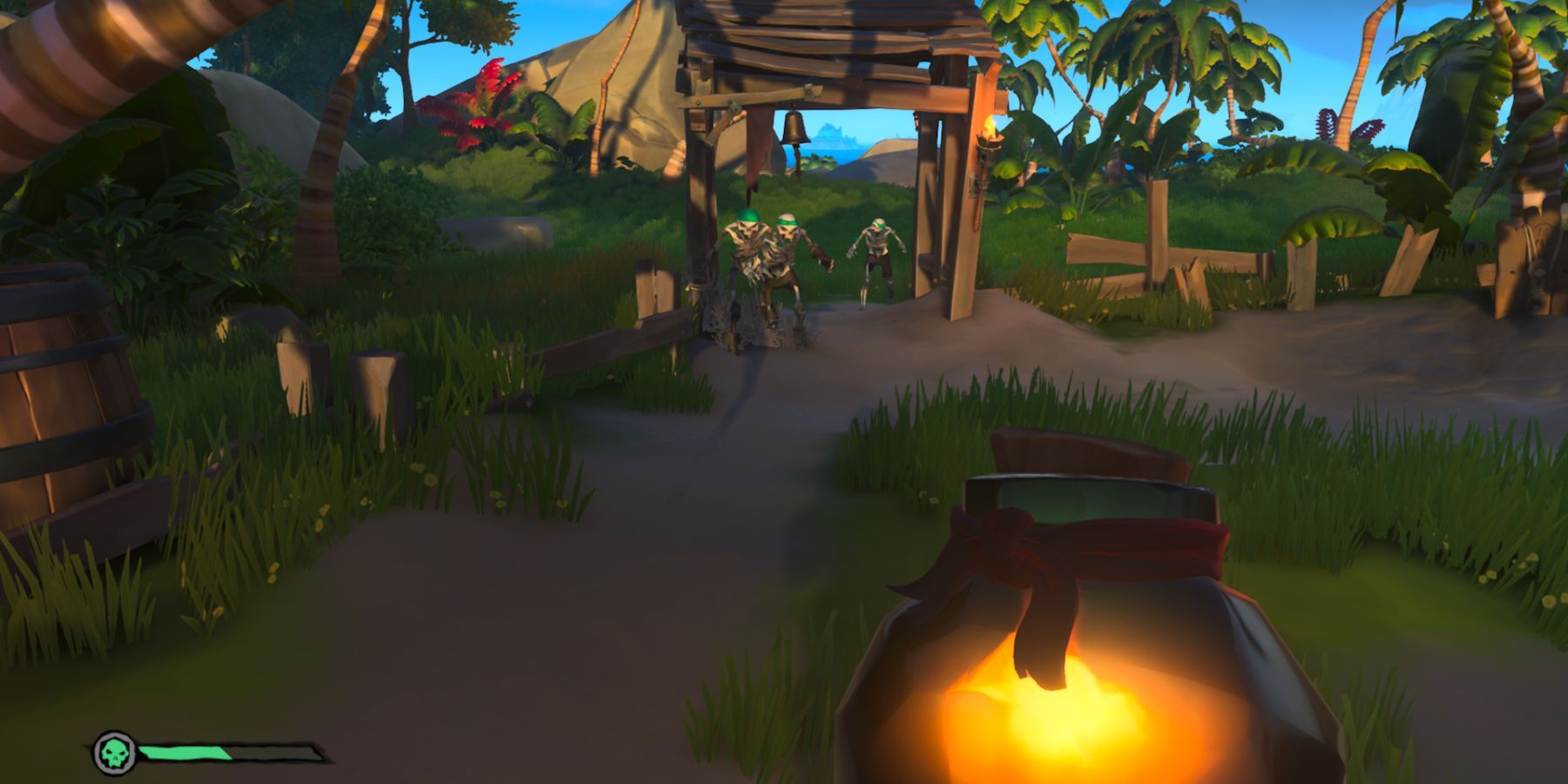 sea of thieves firebomb throwable weapon