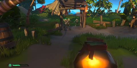 sea of thieves firebomb throwable weapon