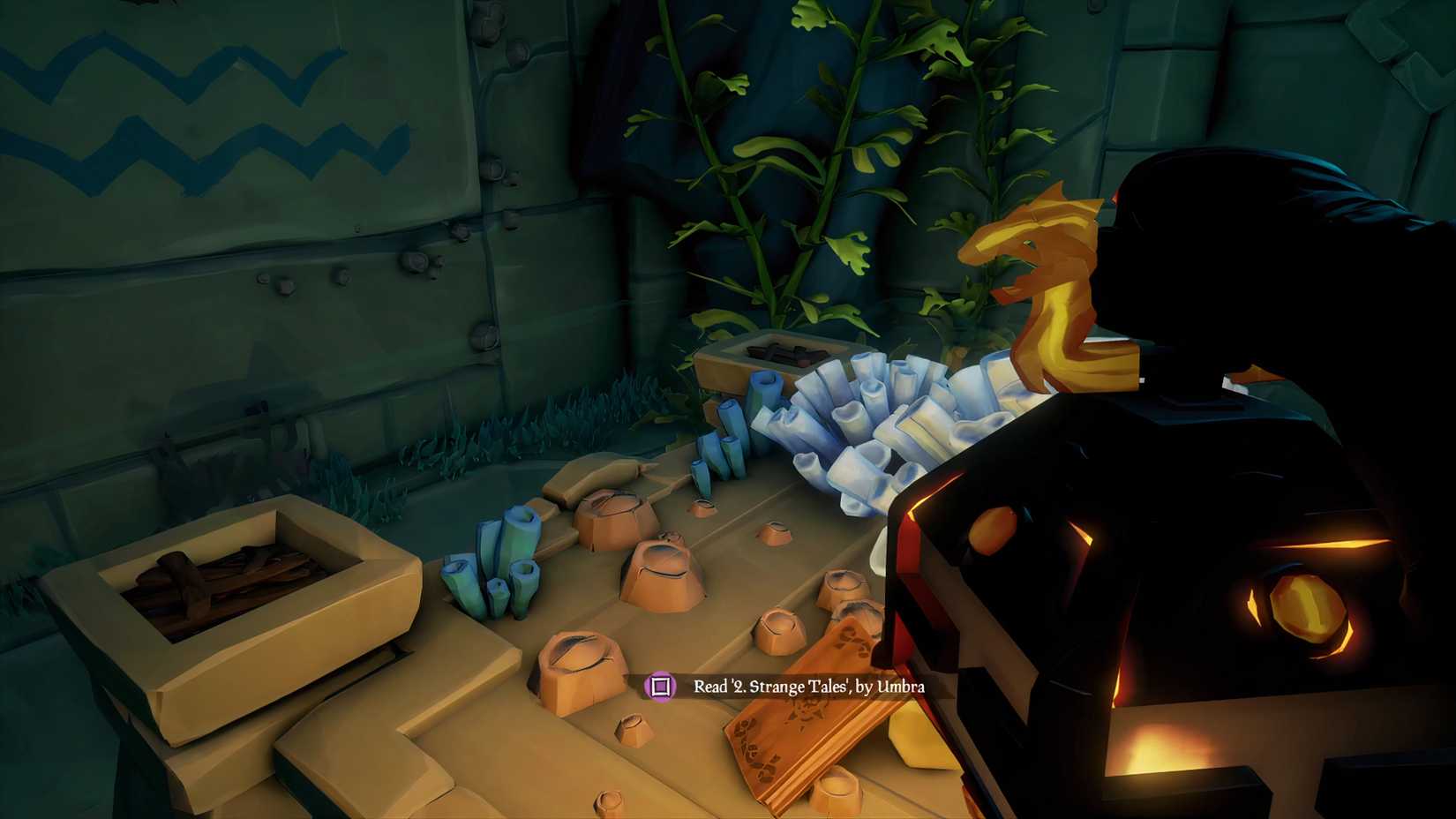 Second Journal in Shrine of Ancient Tears in Sea of Thieves