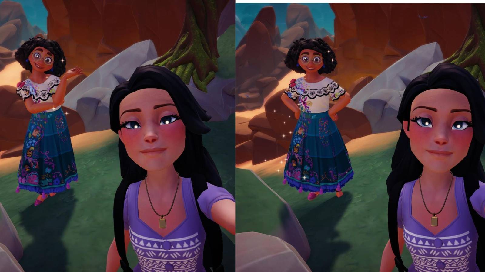 selfie with mirabel ddv 