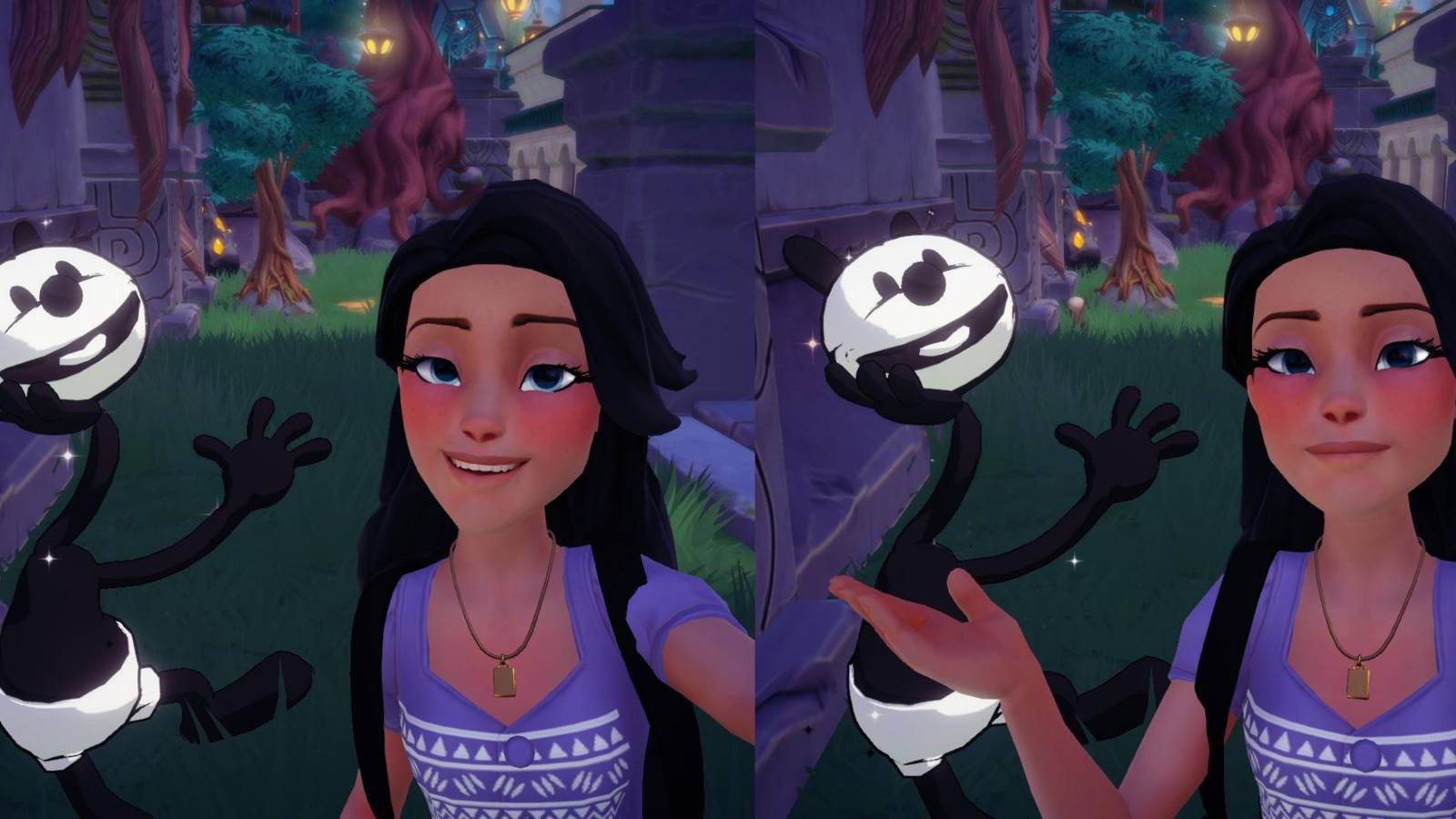 selfie with oswald ddv