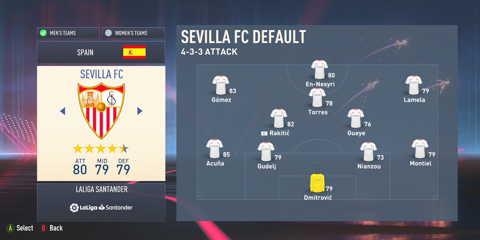 Sevilla In FIFA 23