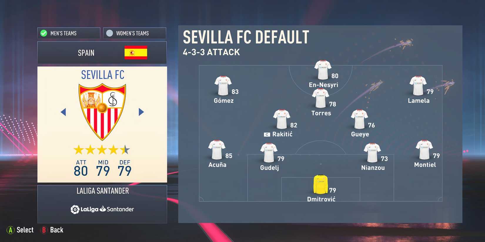 Sevilla In FIFA 23