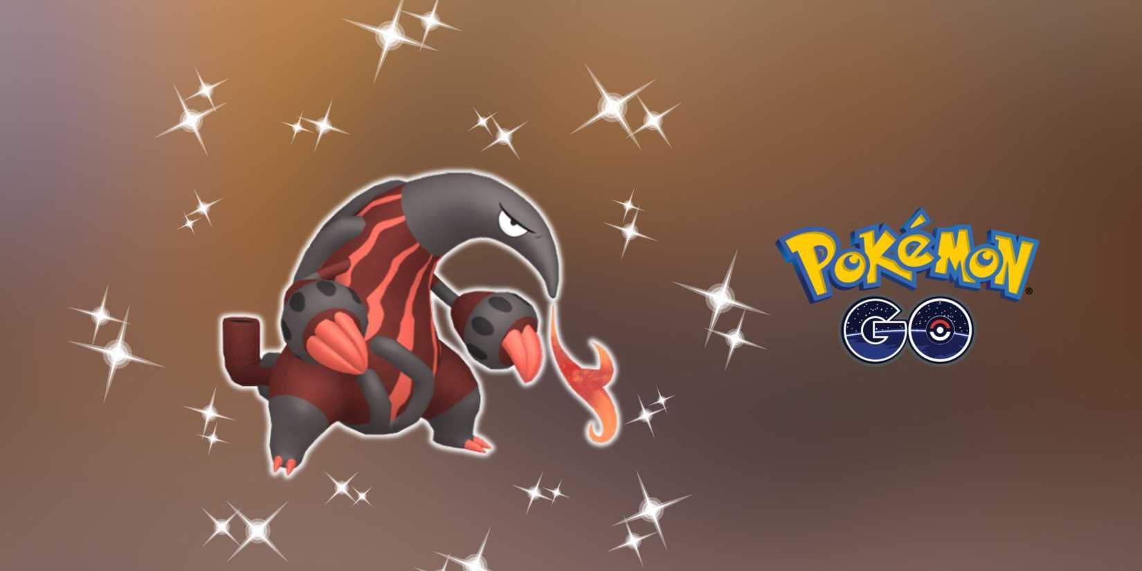 Shiny Heatmor in Pokemon GO raids