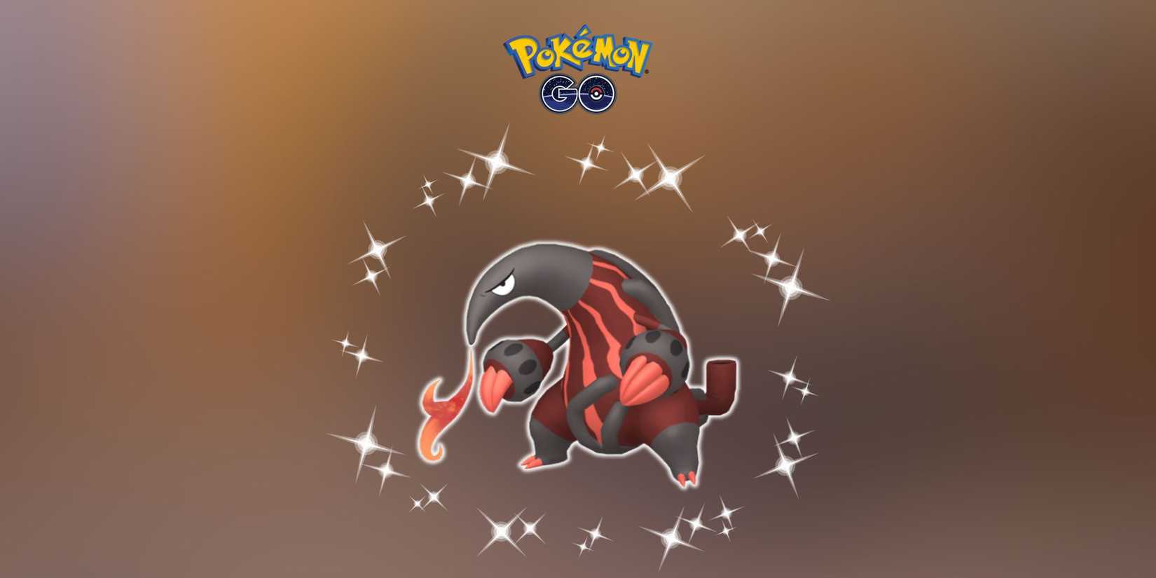 Shiny Heatmor in Pokemon GO wild