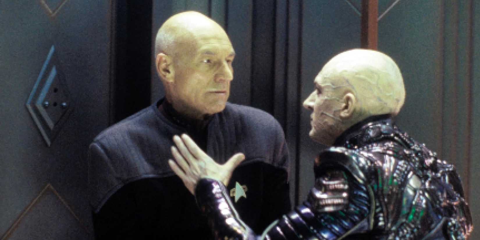 Shinzon and Picard have issues in Star Trek Nemesis