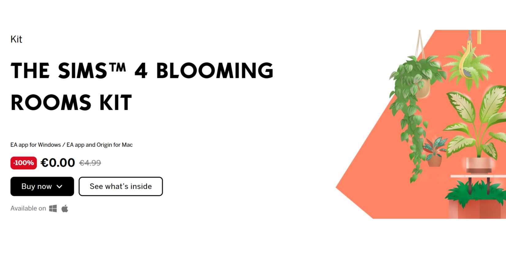 sims 4 blooming rooms kit free