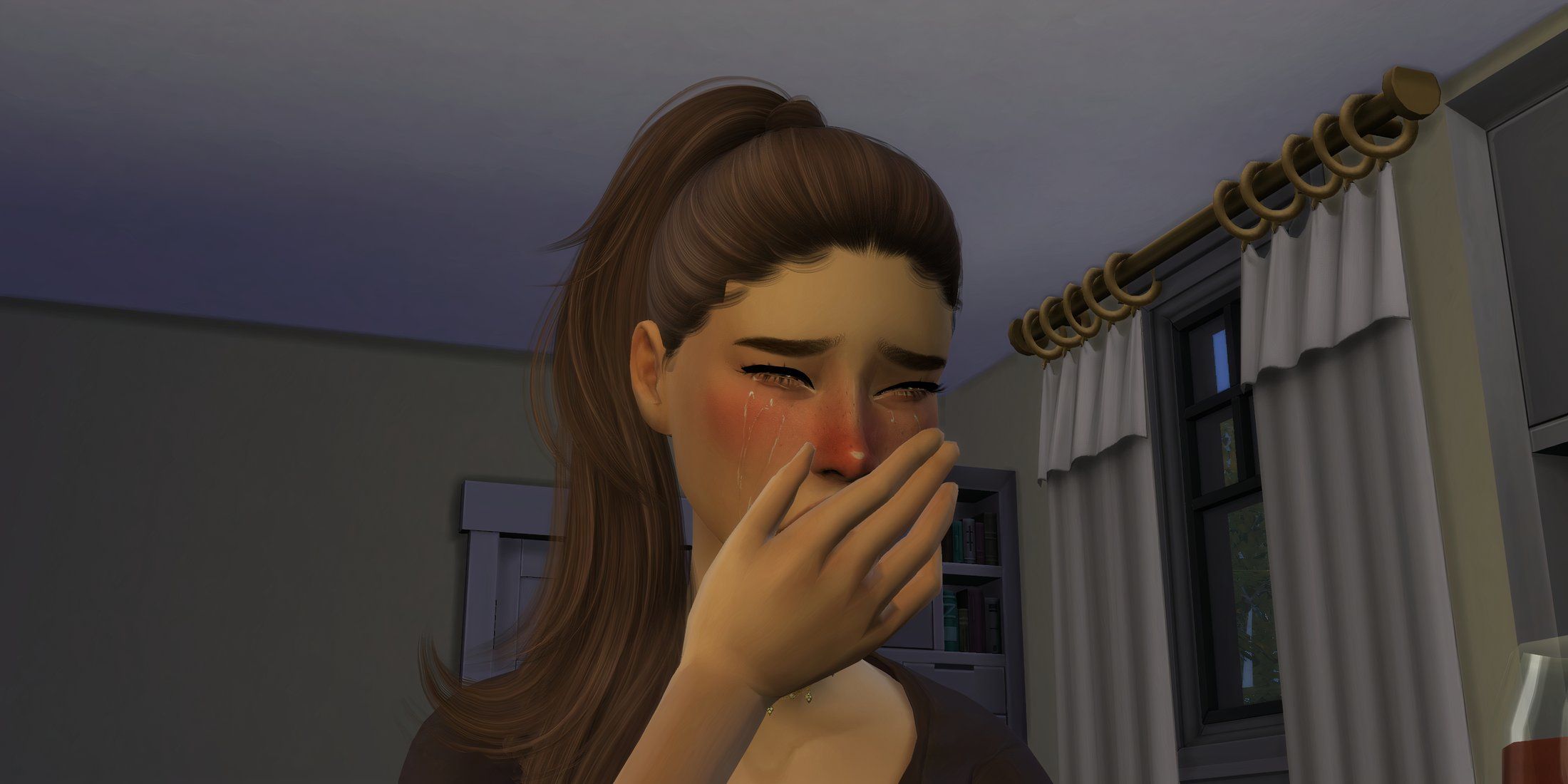Sims 4 crying