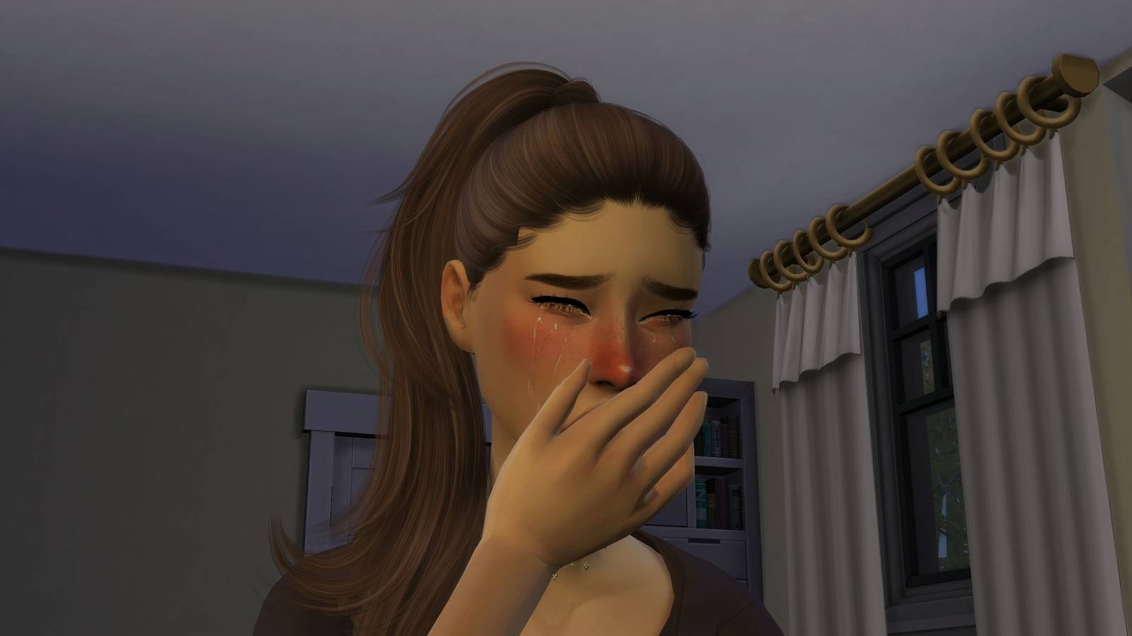 Sims 4 crying