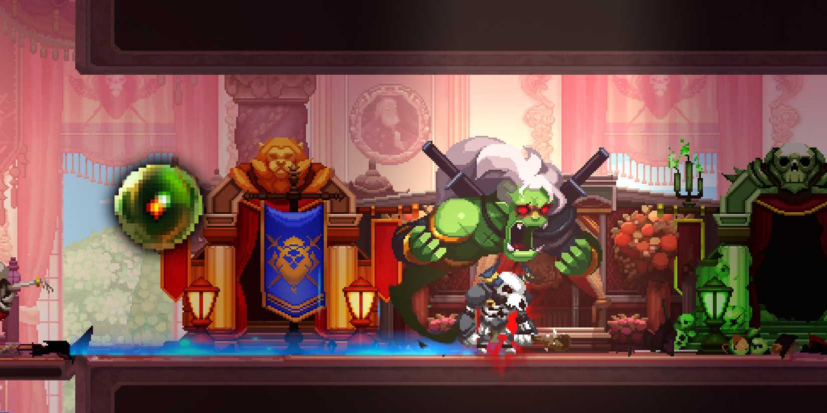 Skul the Hero Slayer - Orc Quintessence In Use In Game