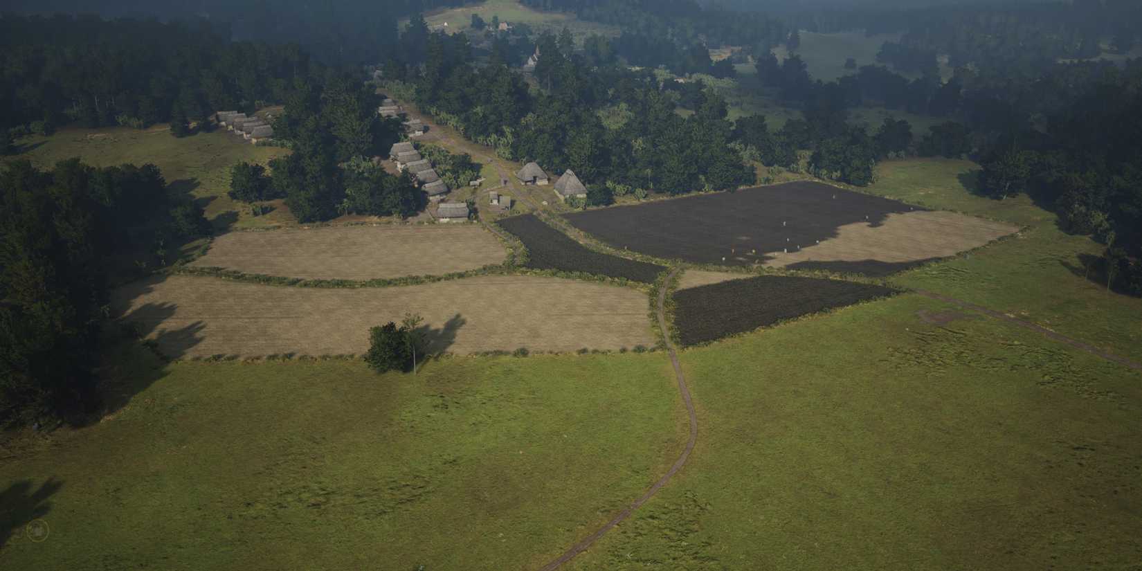 Small Farming Village