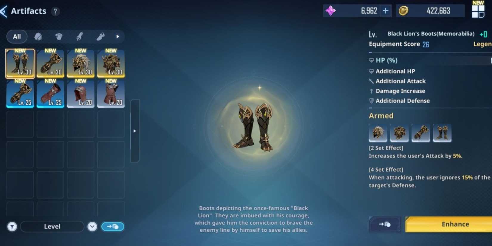 artifacts in solo leveling arise.