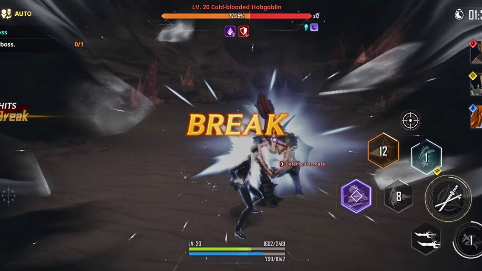 the break effect in solo leveling arise.