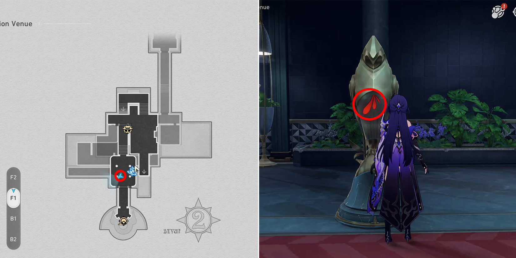 soulglad scorchsand audition venue origami bird location 11 in honkai star rail