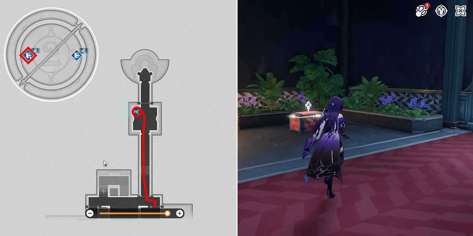 soulglad scorchsand audition venue treasure chest location 15 in honkai star rail