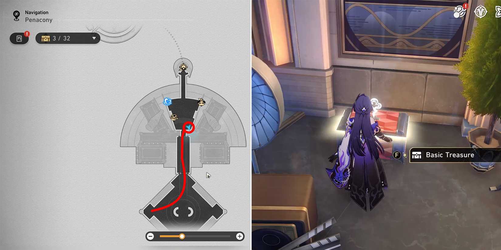 soulglad scorchsand audition venue treasure chest location 2 in honkai star rail