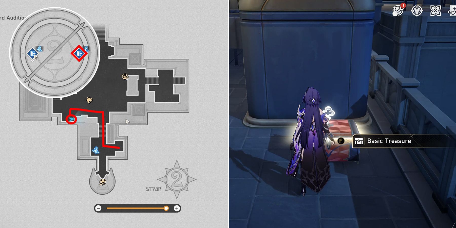 Honkai: Star Rail - SoulGlad Scorchsand Audition Venue Chest, Warp Trotter And Lordly Trashcan Locations