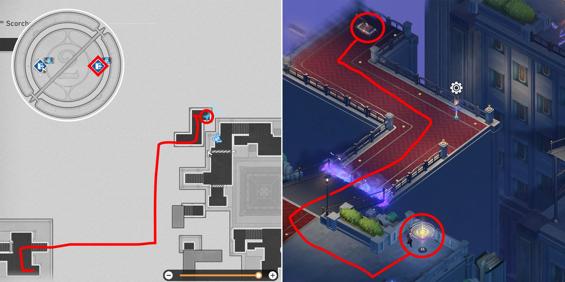 Honkai: Star Rail - SoulGlad Scorchsand Audition Venue Chest, Warp Trotter And Lordly Trashcan Locations