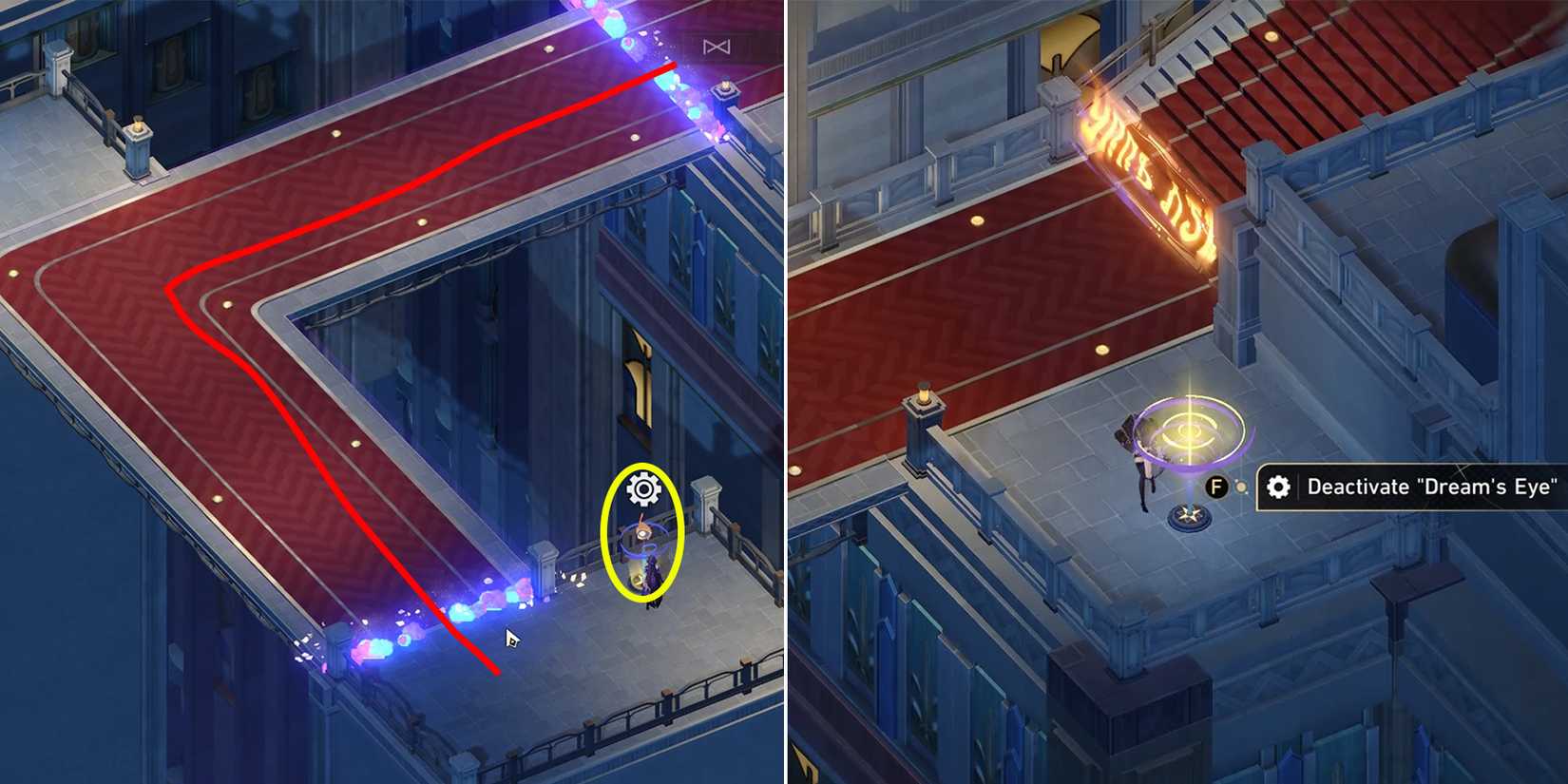 soulglad scorchsand audition venue treasure chest location 27-28 in honkai star rail