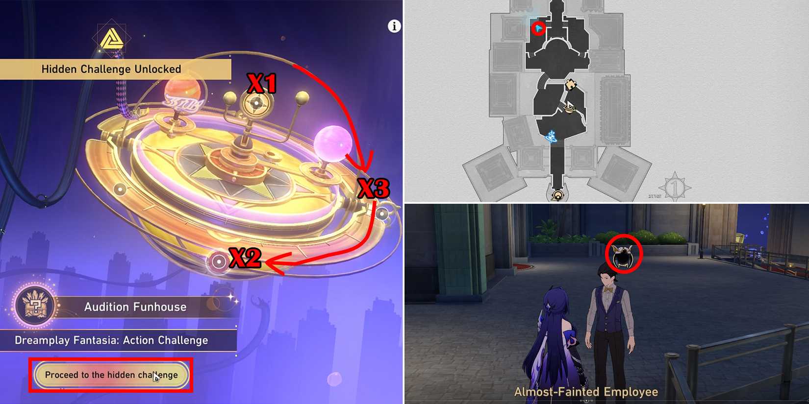 soulglad scorchsand audition venue warp trotter location in honkai star rail