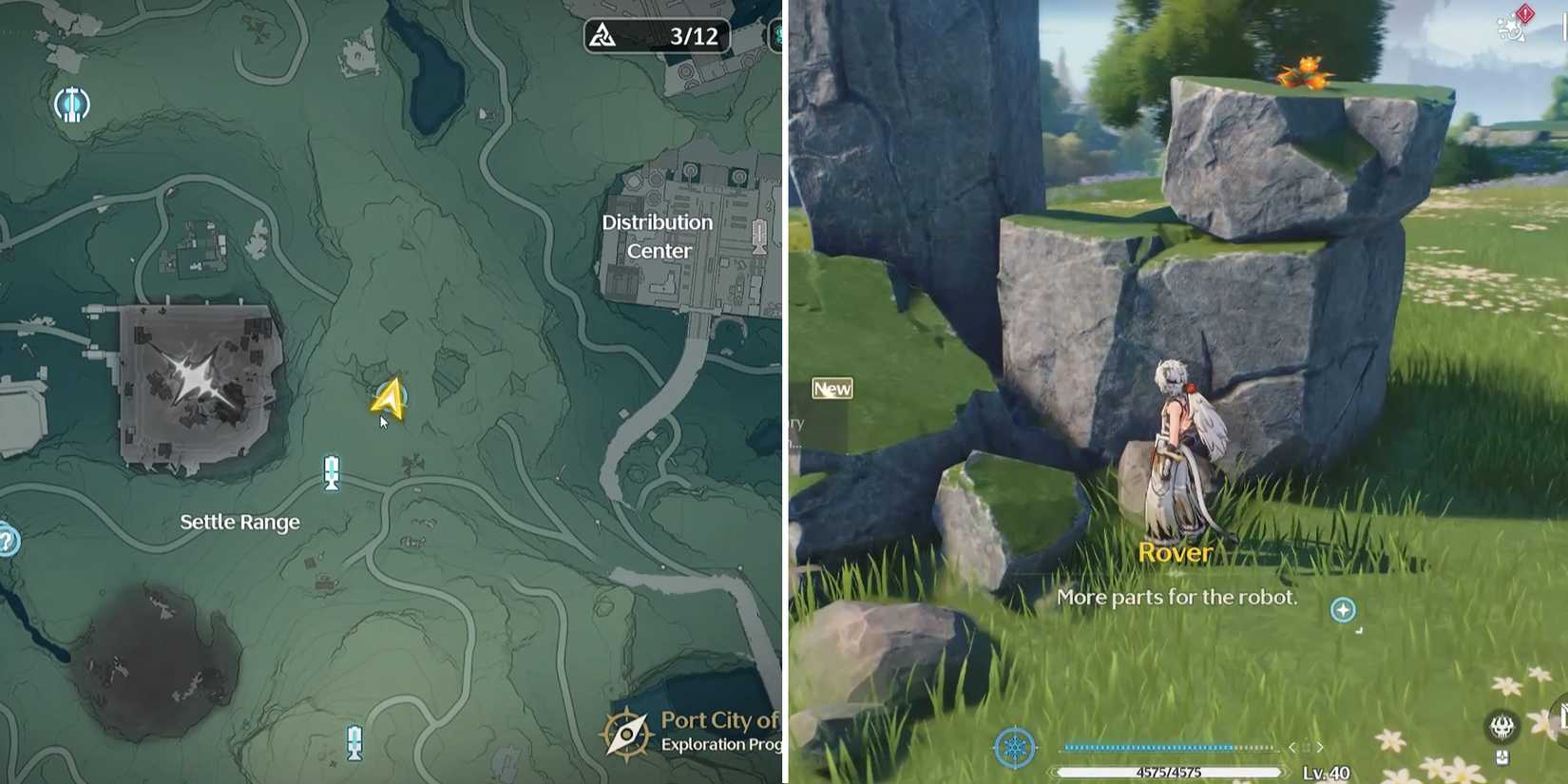 spare parts location in wuthering waves