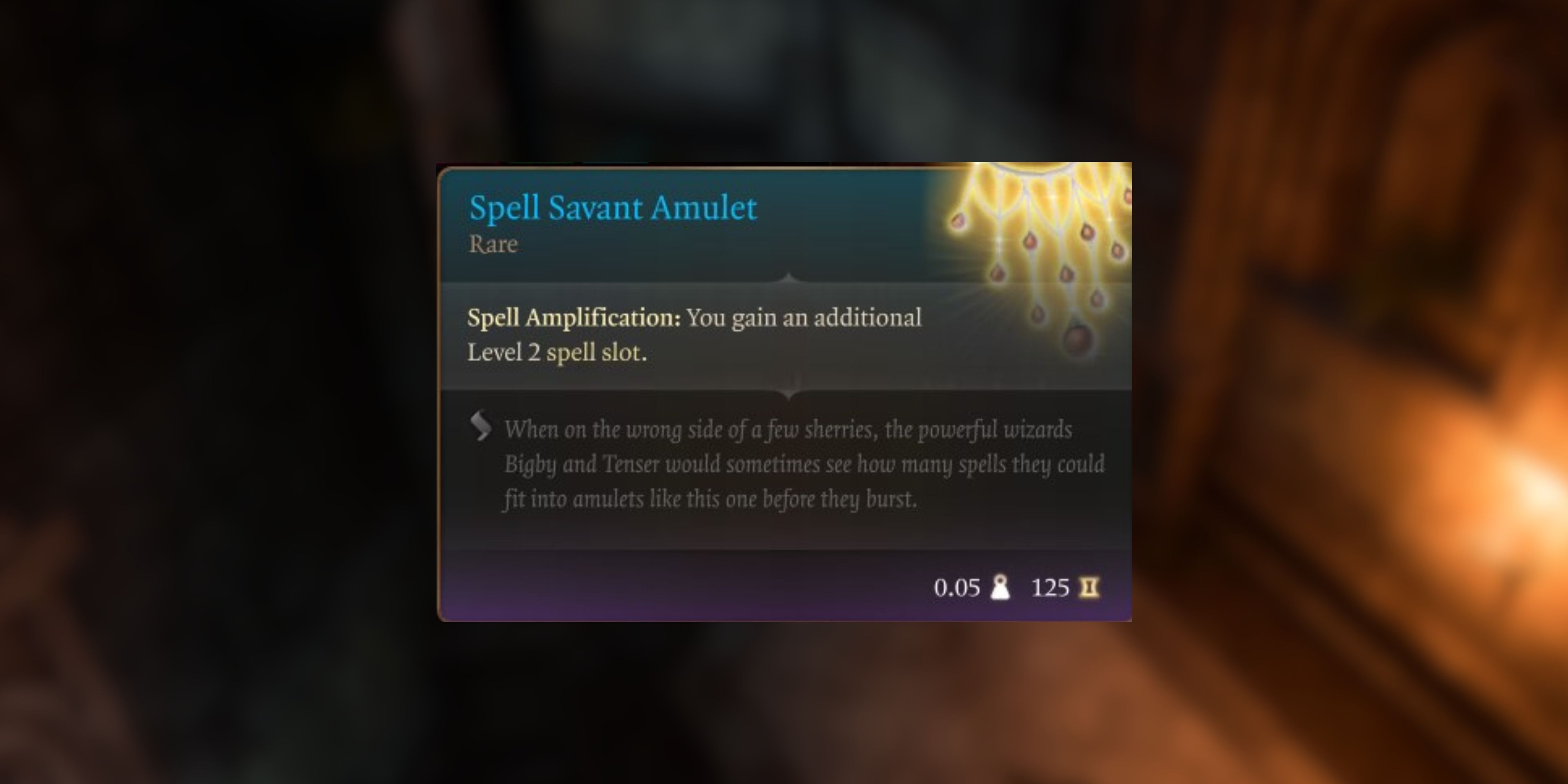 spell savant amulet in baldur's gate 3