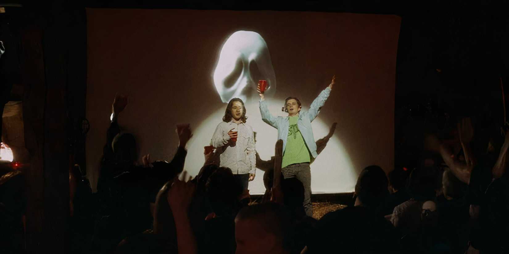 charlie and robbie at stab a thon 