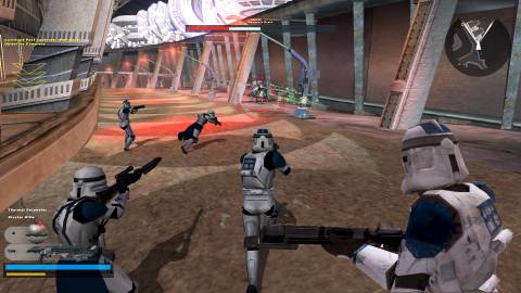 Star Wars Battlefront 2 multiplayer fight