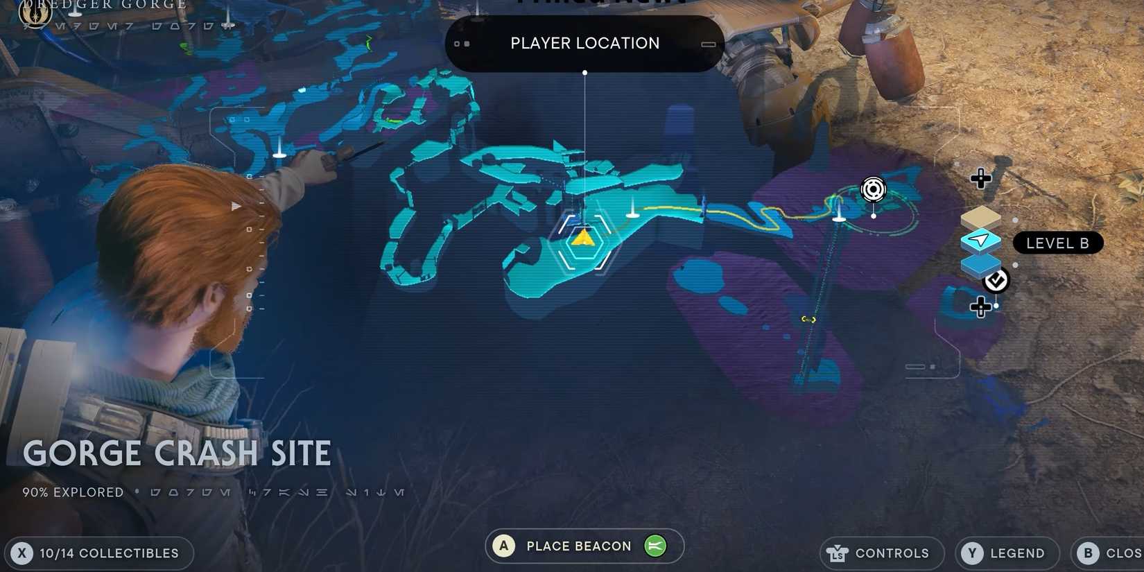 star wars jedi survivor frilled newt map location