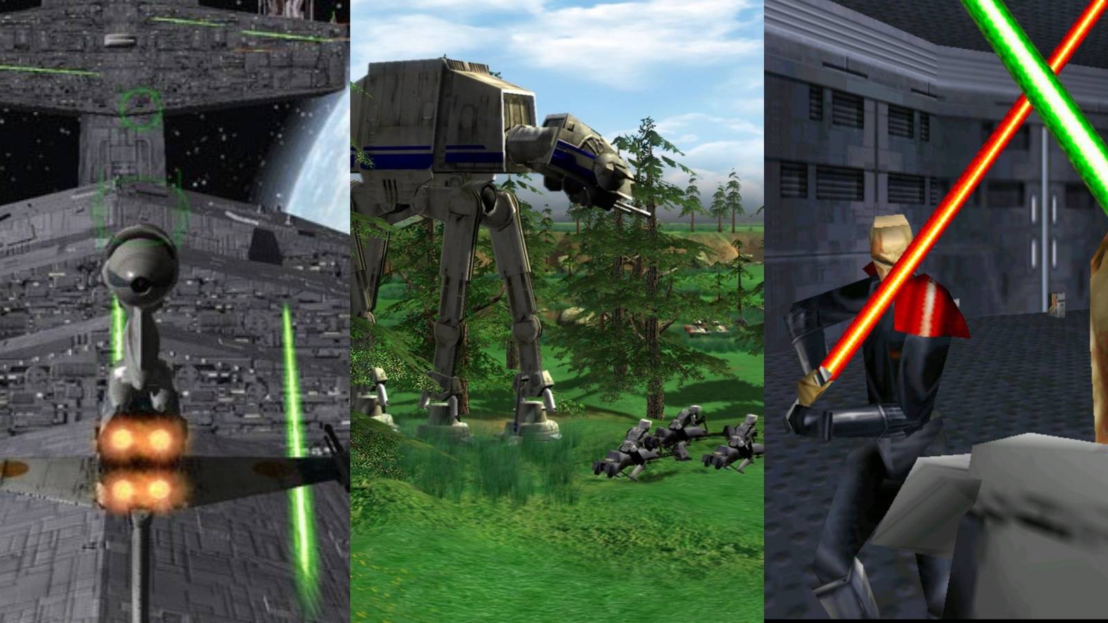 Star Wars Rogue Squadron 2 Rogue Leader Star Wars Empire At War Star Wars Jedi Knight