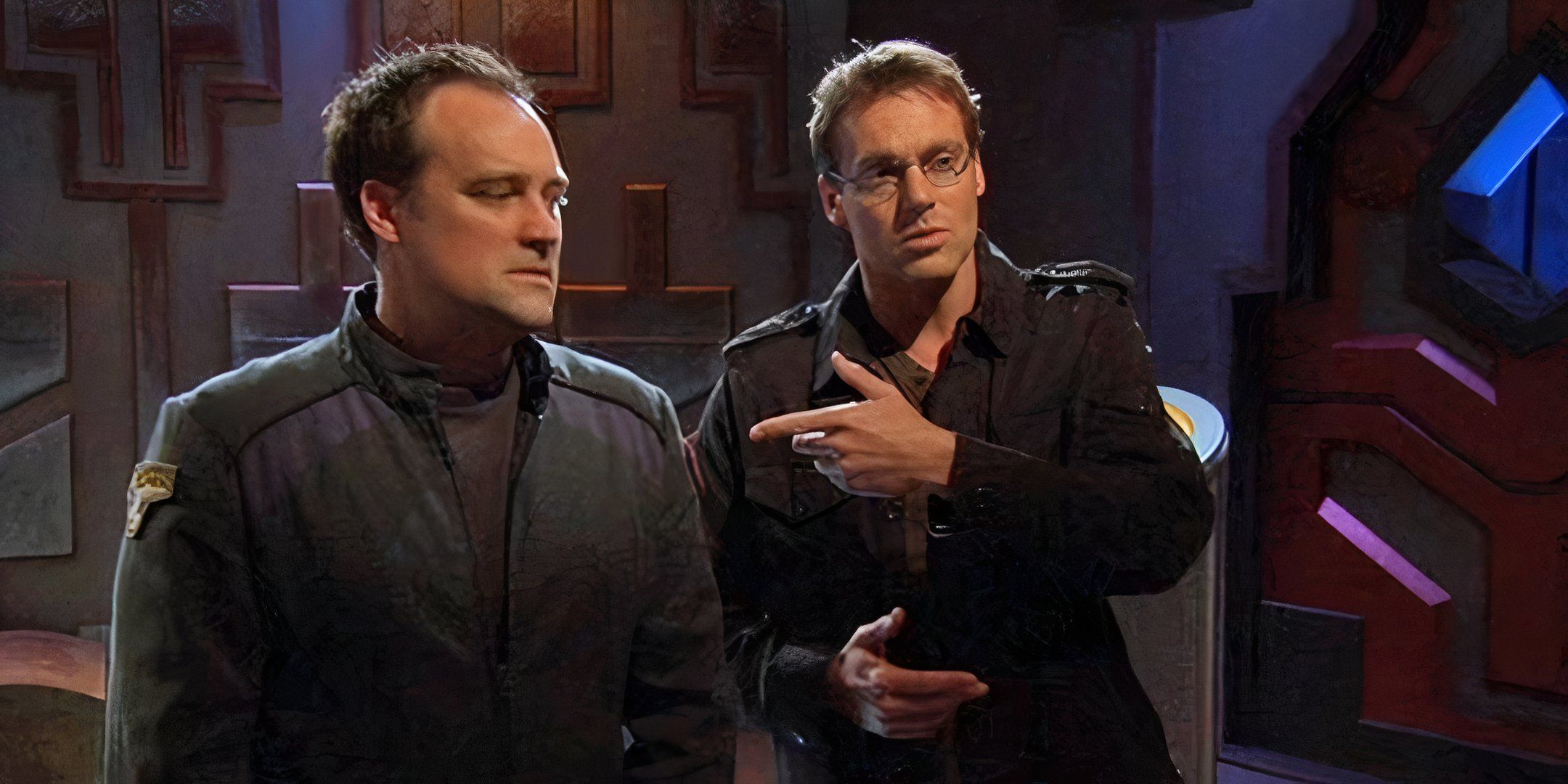 Stargate Atlantis Rodney and Daniel in First Contact
