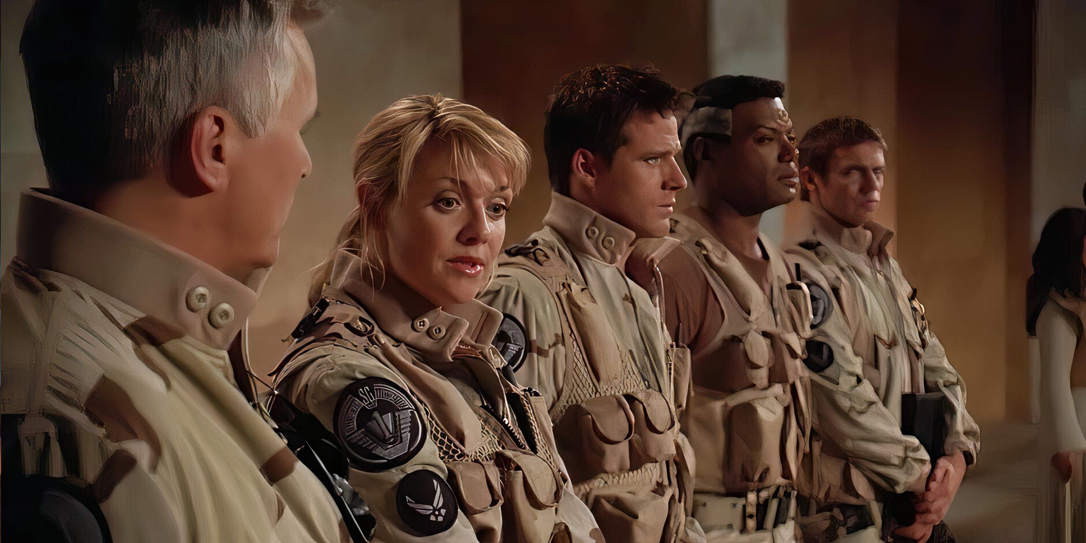 Stargate Continuum - The SG-1 team at Baal's extraction