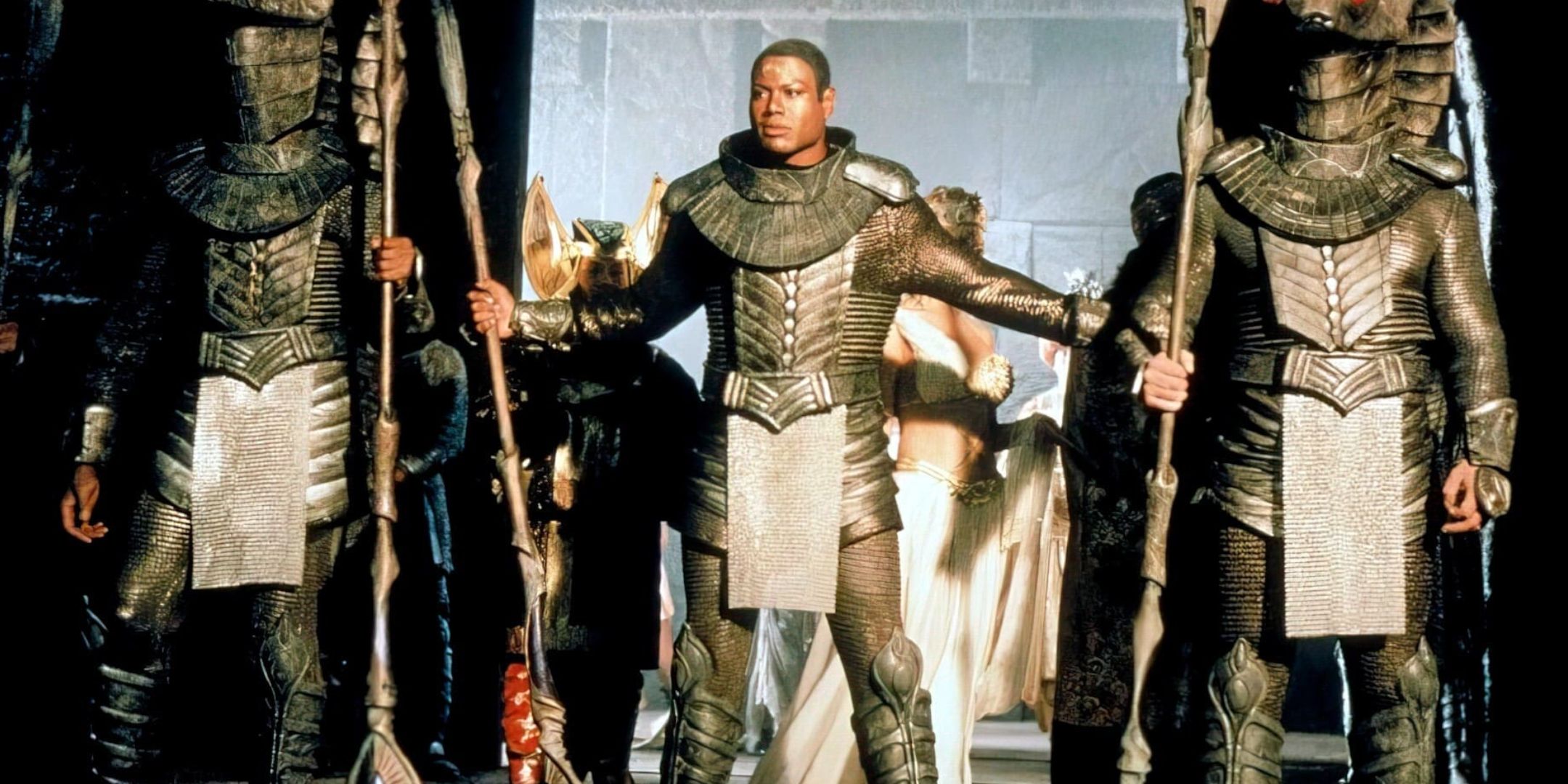 Stargate - Teal'c arriving with Apophis' guards