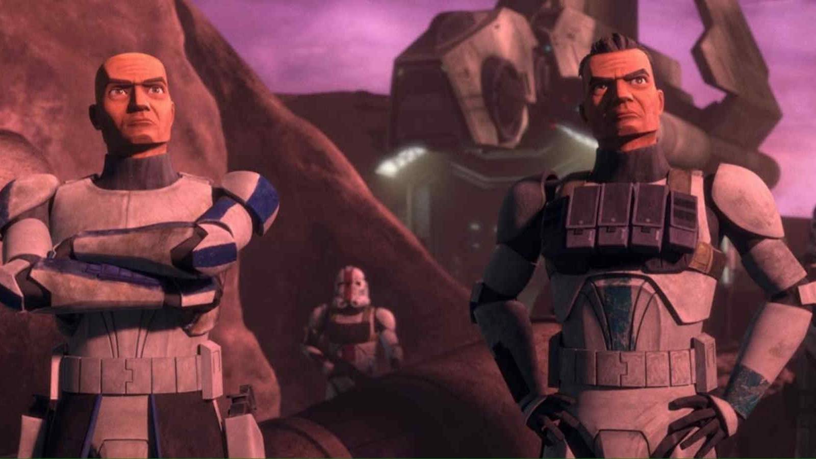 star wars the bad batch captain rex captain howzer