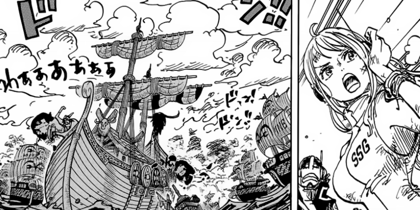 straw hat escape plan nami usopp one piece 1117
