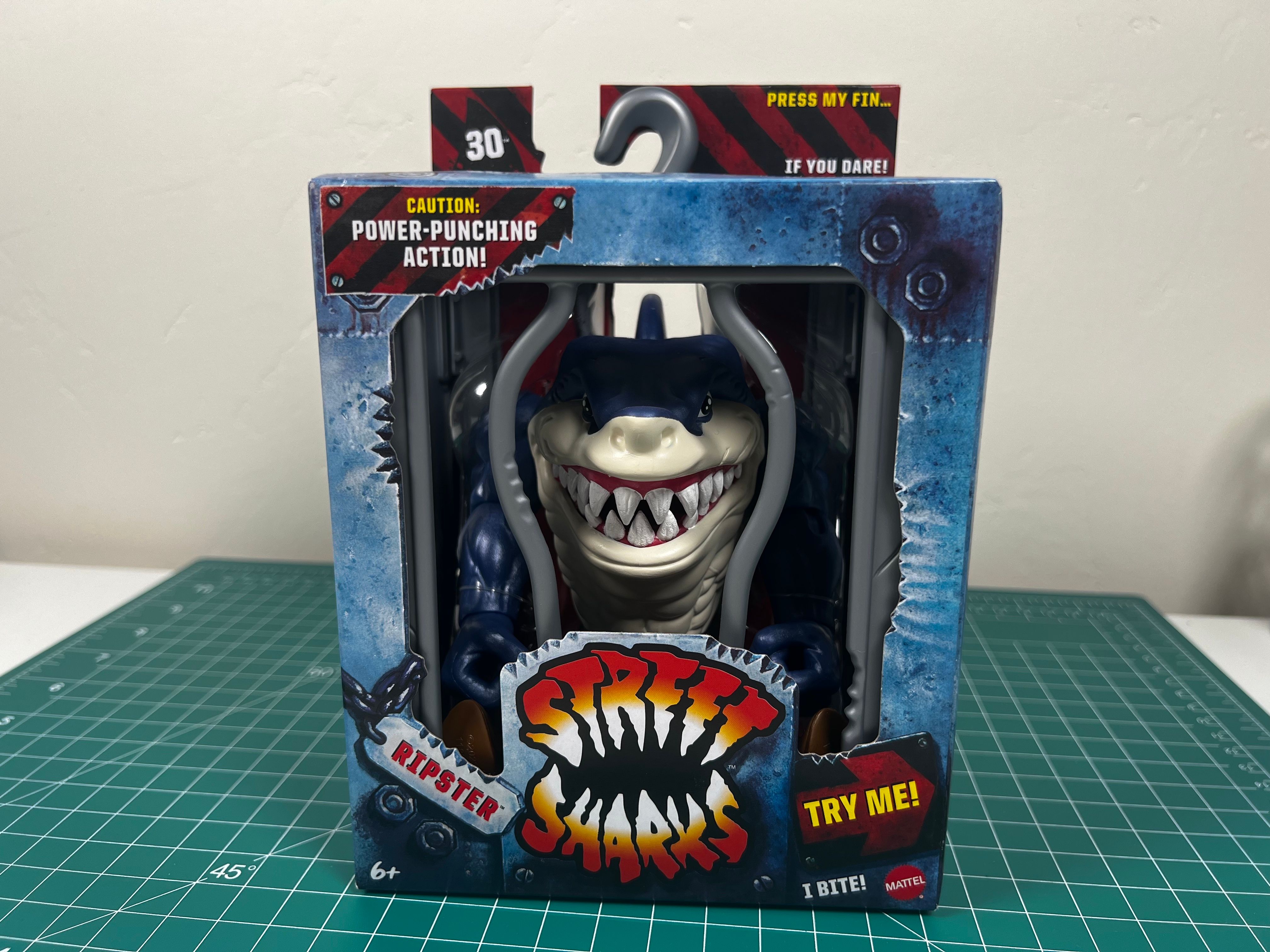 Mattel Street Sharks Action Figures Review
