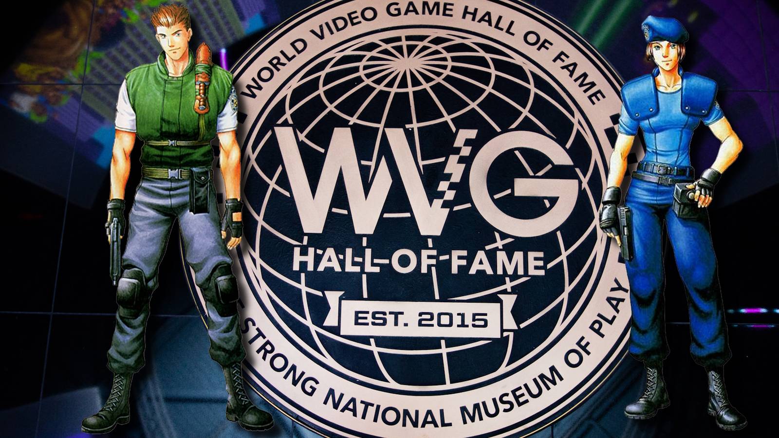 strong museum hall of fame logo jill and chris resident evil 1