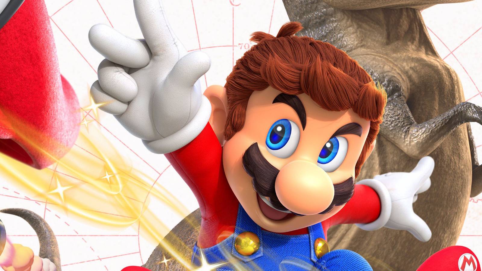 Super Mario Odyssey Key Art